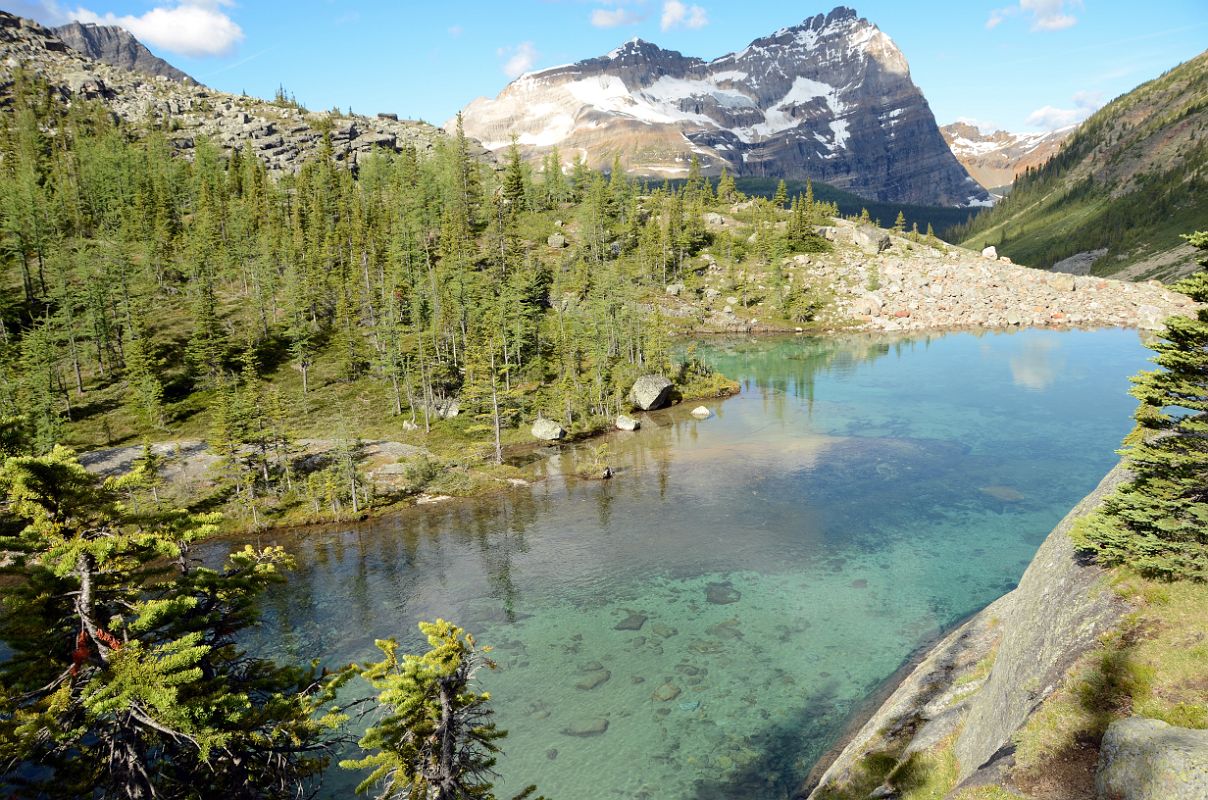 24 Lake Victoria With Odaray Mountain On Lake Oesa Trail At Lake O-Hara